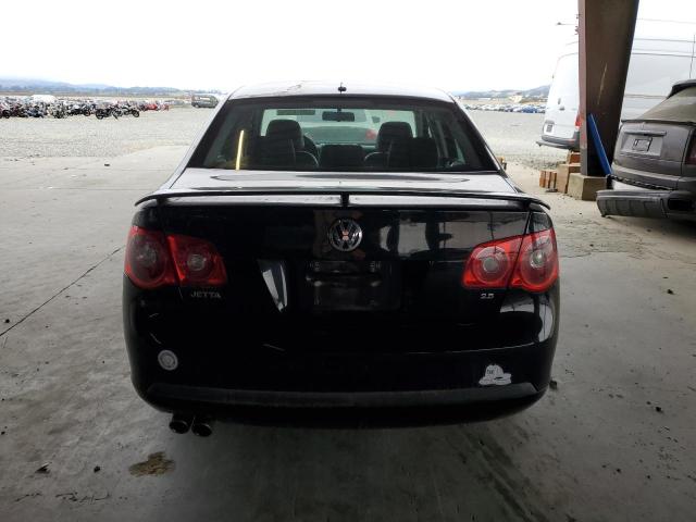 3VWEG71K97M185874 - 2007 VOLKSWAGEN JETTA WOLFSBURG 黑色 照片 6