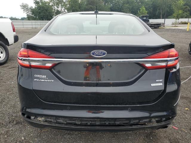 3FA6P0HD6JR283962 - 2018 FORD FUSION SE Սև լուսանկար 6