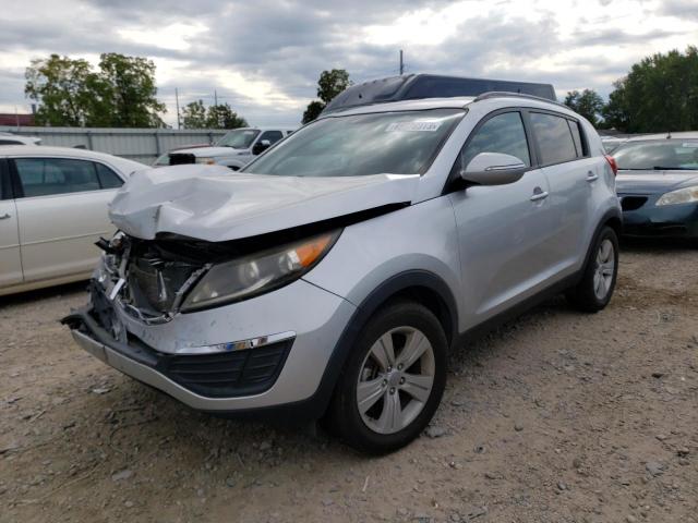 KNDPB3A23D7402988 - 2013 KIA SPORTAGE BASE SILVER photo 1