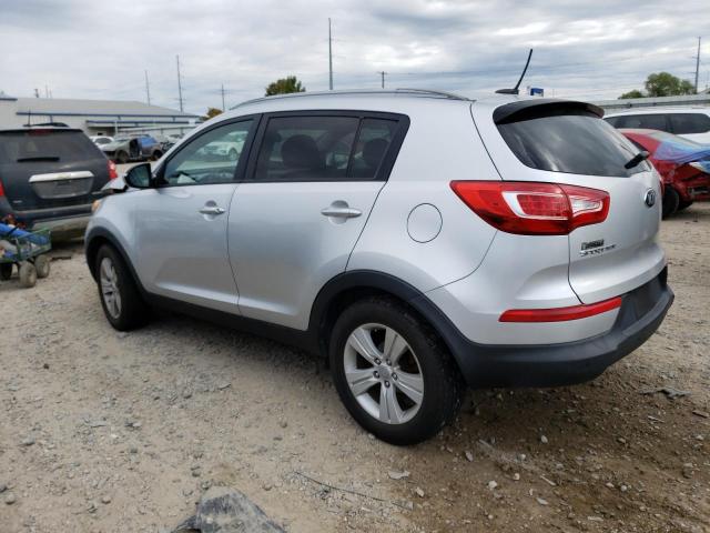 KNDPB3A23D7402988 - 2013 KIA SPORTAGE BASE SILVER photo 2