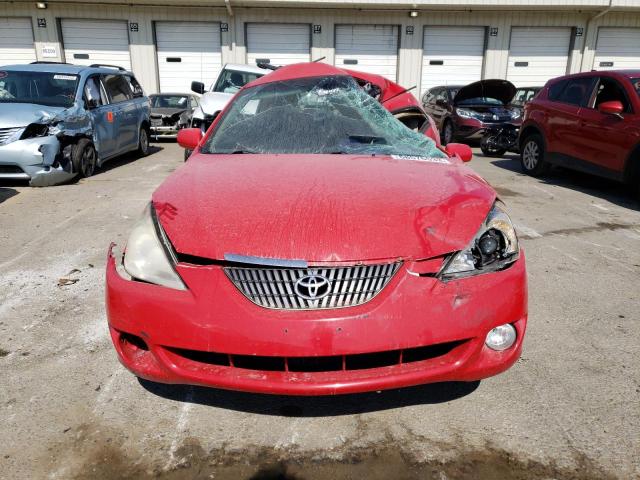 4T1CE38PX6U750018 - 2006 TOYOTA CAMRY SOLA SE RED photo 5