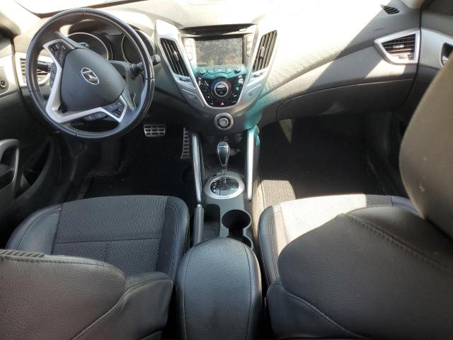 KMHTC6AD2FU241855 - 2015 HYUNDAI VELOSTER YELLOW photo 8