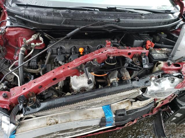 2HGFA16619H324089 - 2009 HONDA CIVIC LX-S برغندي صورة 11