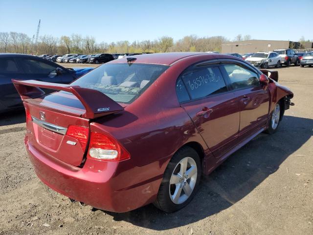 2HGFA16619H324089 - 2009 HONDA CIVIC LX-S برغندي صورة 3