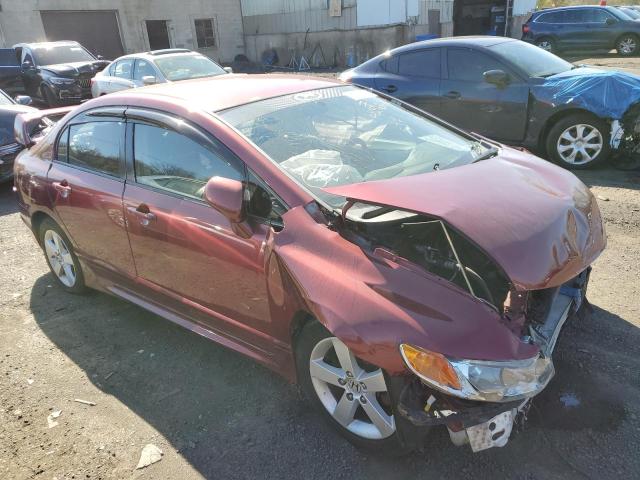 2HGFA16619H324089 - 2009 HONDA CIVIC LX-S برغندي صورة 4