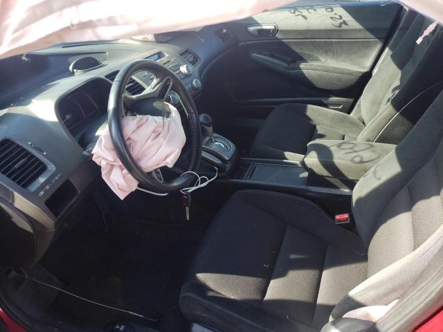 2HGFA16619H324089 - 2009 HONDA CIVIC LX-S برغندي صورة 7