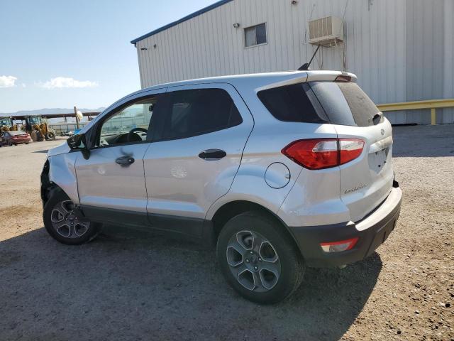 MAJ6S3FL3LC393296 - 2020 FORD ECOSPORT S SILVER photo 2