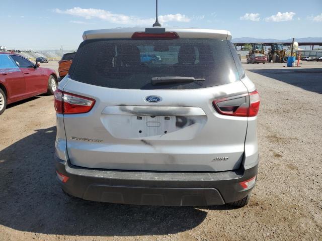 MAJ6S3FL3LC393296 - 2020 FORD ECOSPORT S SILVER photo 6