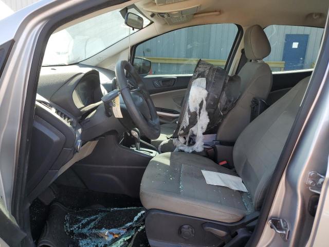 MAJ6S3FL3LC393296 - 2020 FORD ECOSPORT S SILVER photo 7
