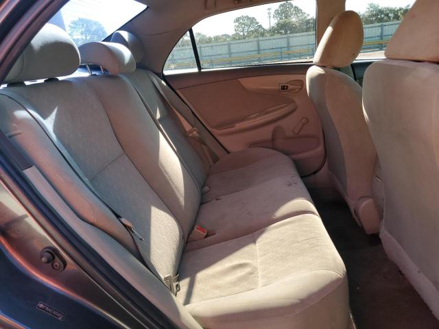 2T1BU4EE7AC530742 - 2010 TOYOTA COROLLA BASE GRAY photo 10