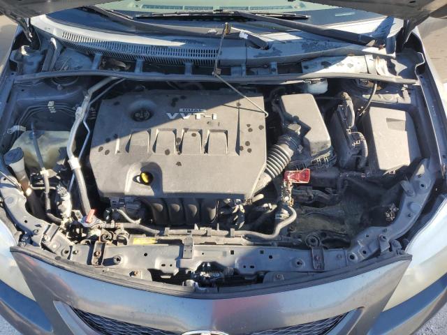 2T1BU4EE7AC530742 - 2010 TOYOTA COROLLA BASE GRAY photo 11
