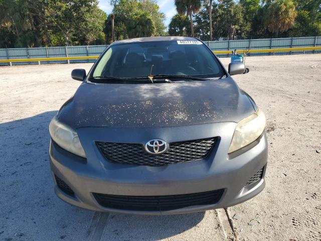 2T1BU4EE7AC530742 - 2010 TOYOTA COROLLA BASE GRAY photo 5