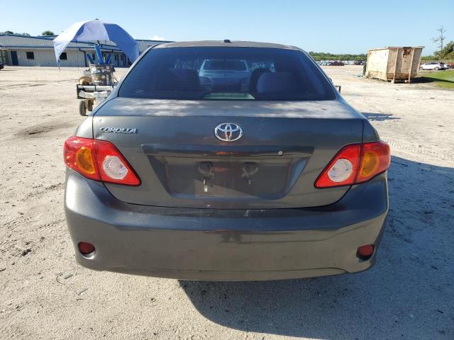 2T1BU4EE7AC530742 - 2010 TOYOTA COROLLA BASE GRAY photo 6
