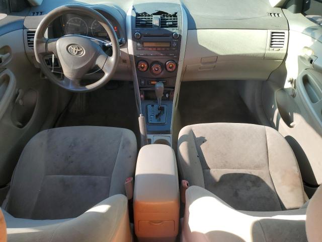 2T1BU4EE7AC530742 - 2010 TOYOTA COROLLA BASE GRAY photo 8