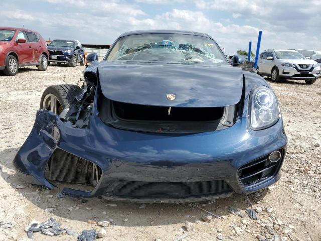 WP0AA2A82EK174407 - 2014 PORSCHE CAYMAN BLUE photo 5