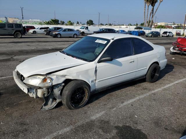 1HGEJ6222XL030647 - 1999 HONDA CIVIC DX WHITE photo 1