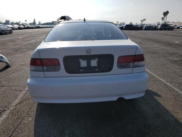 1HGEJ6222XL030647 - 1999 HONDA CIVIC DX WHITE photo 6