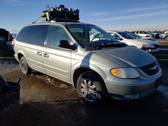 2C8GP64L04R576747 - 2004 CHRYSLER TOWN & COU LIMITED BLUE photo 4