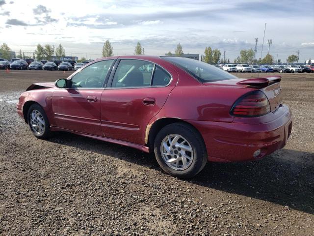 1G2NE52E35M212473 - 2005 PONTIAC GRAND AM SE RED photo 2