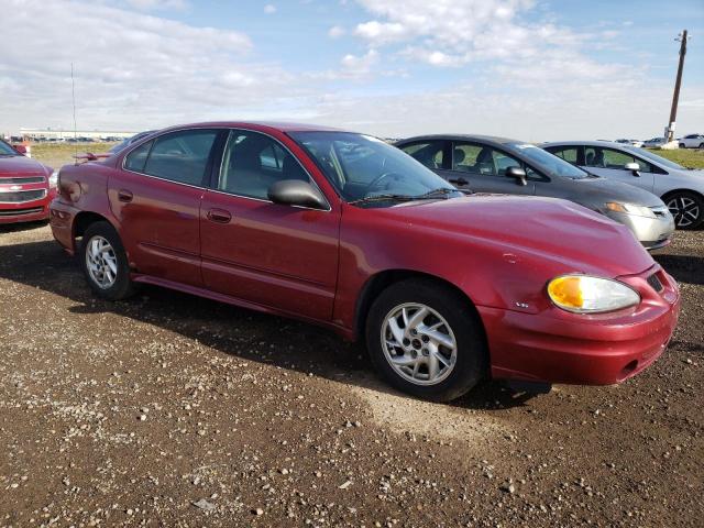 1G2NE52E35M212473 - 2005 PONTIAC GRAND AM SE RED photo 4