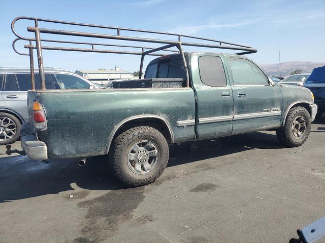 5TBRT34122S259617 - 2002 TOYOTA TUNDRA ACCESS CAB Verde foto 3