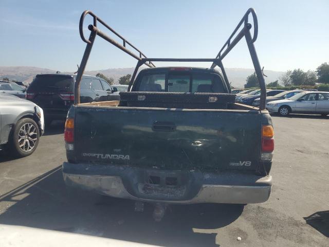 5TBRT34122S259617 - 2002 TOYOTA TUNDRA ACCESS CAB Verde foto 6