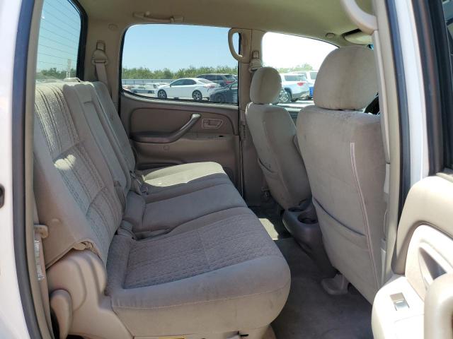 5TBET34115S470486 - 2005 TOYOTA TUNDRA DOUBLE CAB SR5 WHITE photo 10
