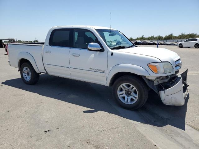 5TBET34115S470486 - 2005 TOYOTA TUNDRA DOUBLE CAB SR5 WHITE photo 4