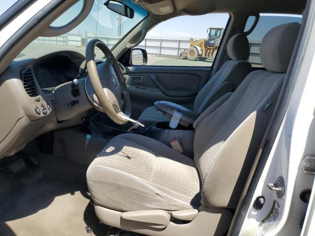 5TBET34115S470486 - 2005 TOYOTA TUNDRA DOUBLE CAB SR5 WHITE photo 7