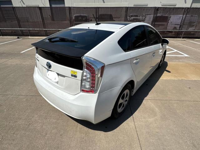 JTDKN3DU3C5492426 - 2012 TOYOTA PRIUS Beyaz fotoğraf 4
