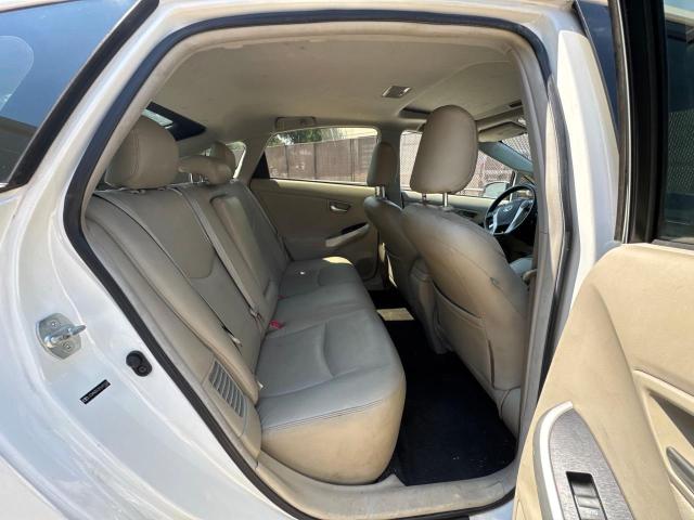 JTDKN3DU3C5492426 - 2012 TOYOTA PRIUS Beyaz fotoğraf 6