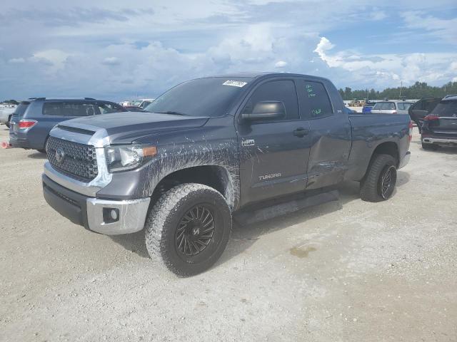 5TFUY5F18MX989332 - 2021 TOYOTA TUNDRA DOUBLE CAB SR/SR5 CHARCOAL photo 1