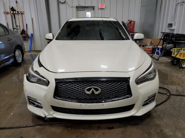 JN1EV7AR1GM346562 - 2016 INFINITI Q50 PREMIUM WHITE photo 5