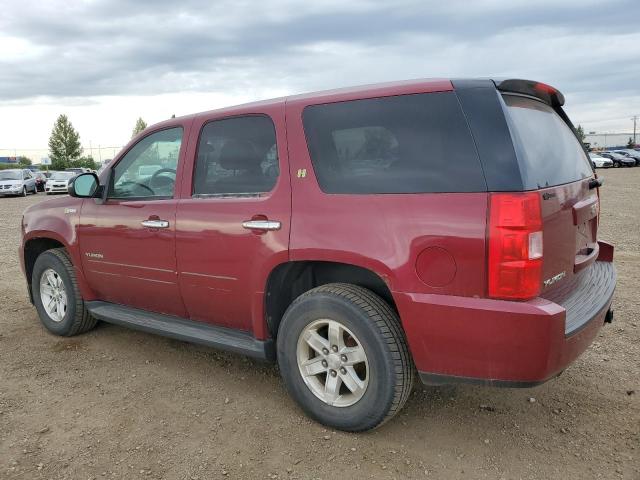 1GKUKFDJ6AR164467 - 2010 GMC YUKON HYBRID RED photo 2