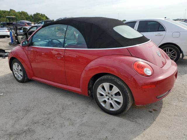 3VWPG31Y68M413224 - 2008 VOLKSWAGEN NEW BEETLE CONVERTIBLE S RED photo 2