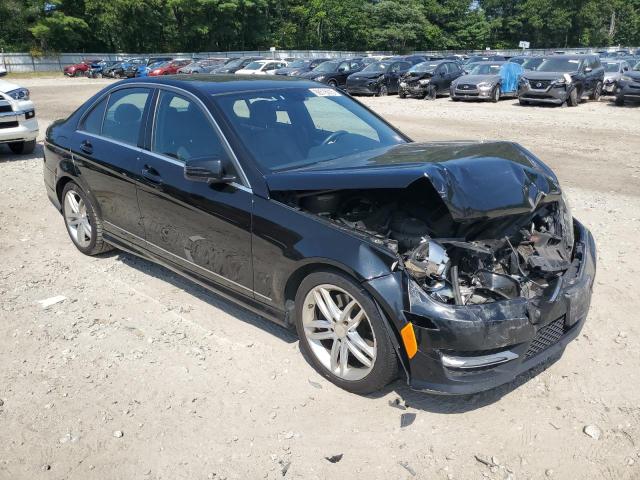 WDDGF8AB4ER315095 - 2014 MERCEDES-BENZ C 300 4MATIC BLACK photo 4