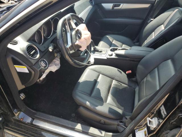 WDDGF8AB4ER315095 - 2014 MERCEDES-BENZ C 300 4MATIC BLACK photo 7