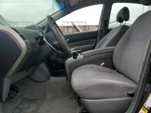 JTDKB20U777570449 - 2007 TOYOTA PRIUS BLACK photo 7