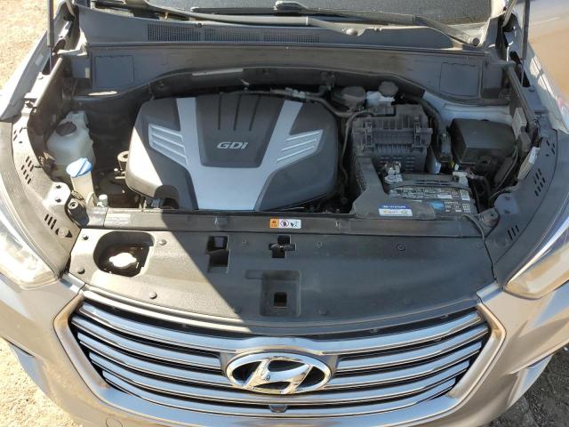 KM8SRDHF3HU220408 - 2017 HYUNDAI SANTA FE SE ULTIMATE SILVER photo 12