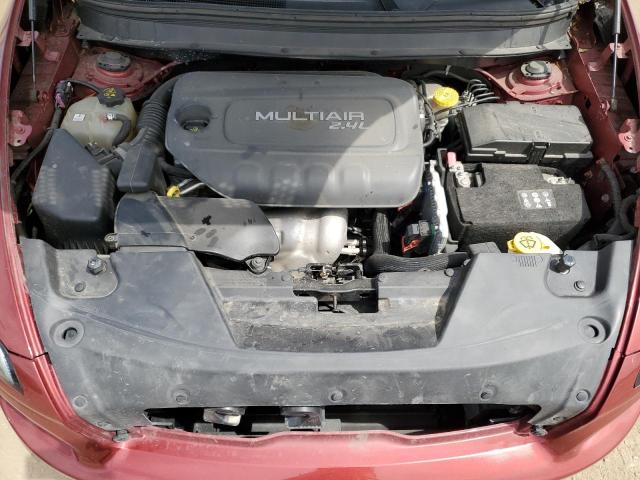 1C4PJLABXFW608093 - 2015 JEEP CHEROKEE SPORT RED photo 12