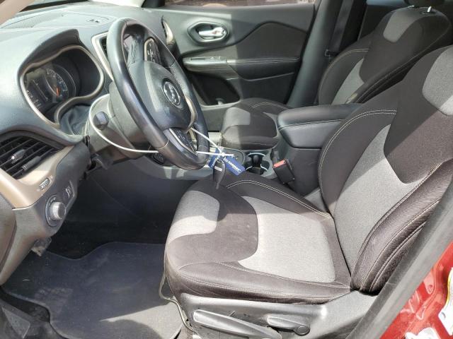 1C4PJLABXFW608093 - 2015 JEEP CHEROKEE SPORT RED photo 7