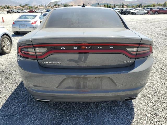 2C3CDXHG6HH504348 - 2017 DODGE CHARGER SXT GRAY photo 6