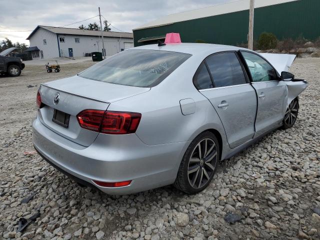 3VW5T7AJ1EM361204 - 2014 VOLKSWAGEN JETTA GLI SILVER photo 3