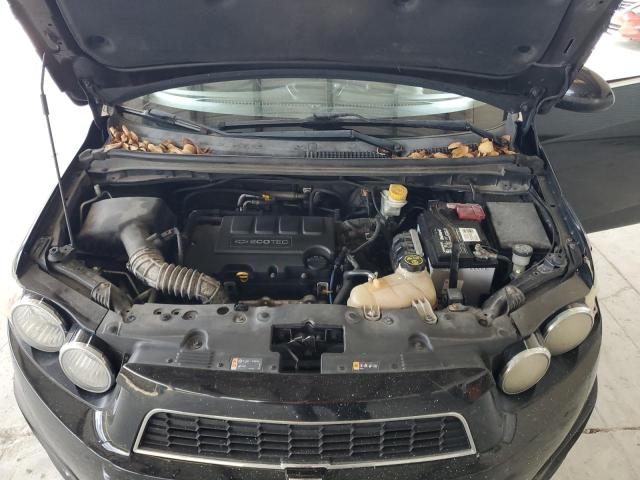 1G1JD5SB6C4162631 - 2012 CHEVROLET SONIC LT BLACK photo 11