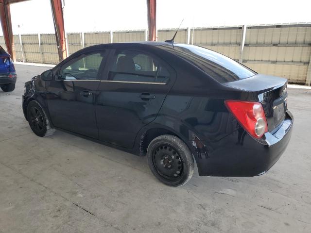 1G1JD5SB6C4162631 - 2012 CHEVROLET SONIC LT BLACK photo 2