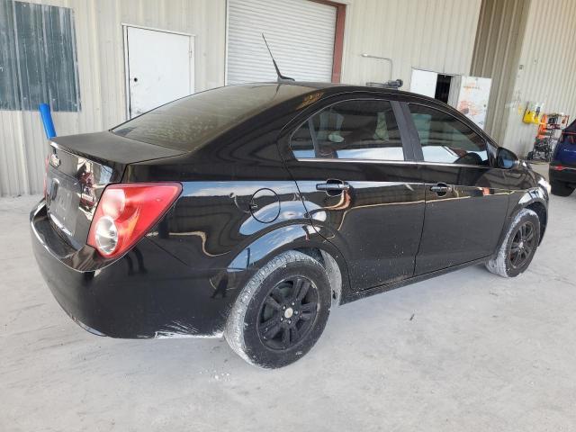 1G1JD5SB6C4162631 - 2012 CHEVROLET SONIC LT BLACK photo 3
