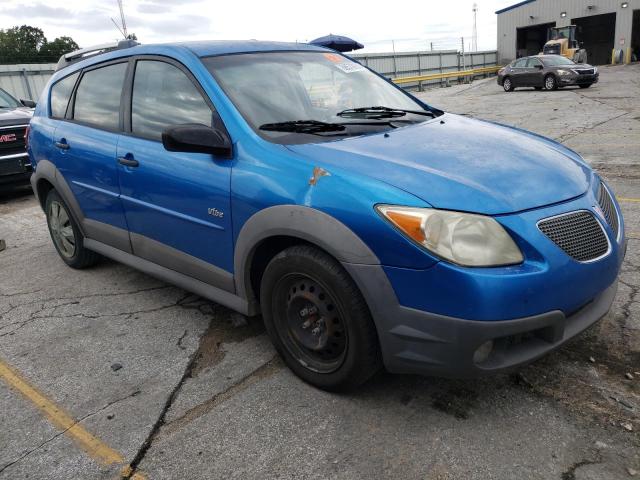 5Y2SL65837Z416986 - 2007 PONTIAC VIBE BLUE photo 4