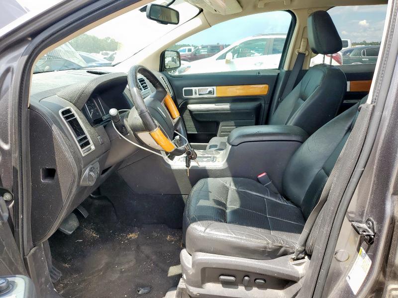 2LMDJ6JC5ABJ00542 - 2010 LINCOLN MKX GRAY photo 7