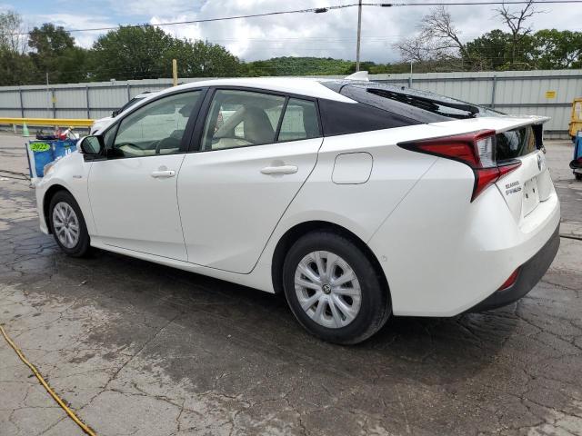 JTDKARFU9K3097186 - 2019 TOYOTA PRIUS 白色 照片 2