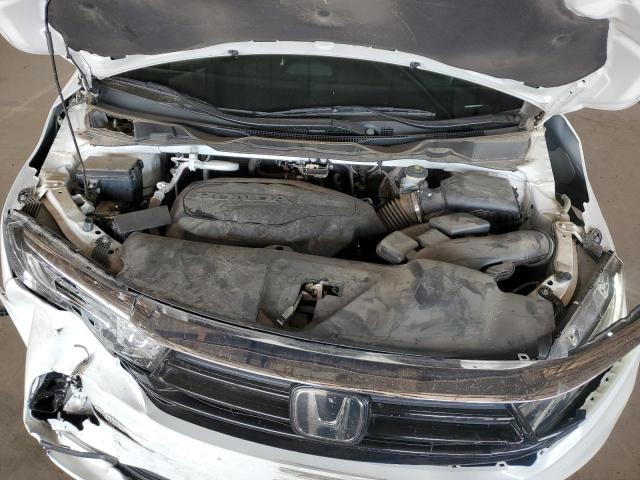 5FNRL6H90NB020925 - 2022 HONDA ODYSSEY ELITE WHITE photo 12